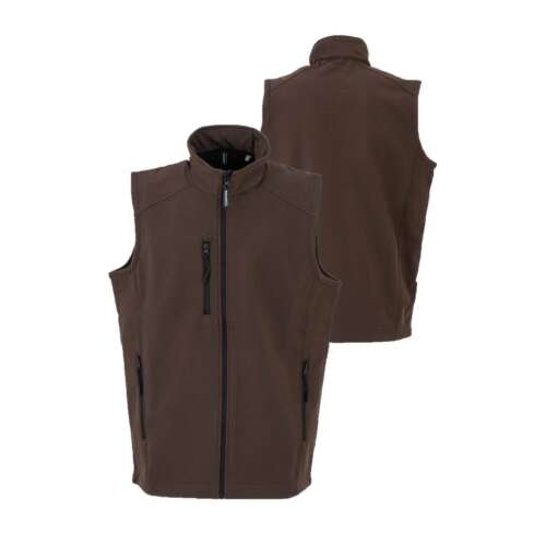 Gilet softshell zip lunga